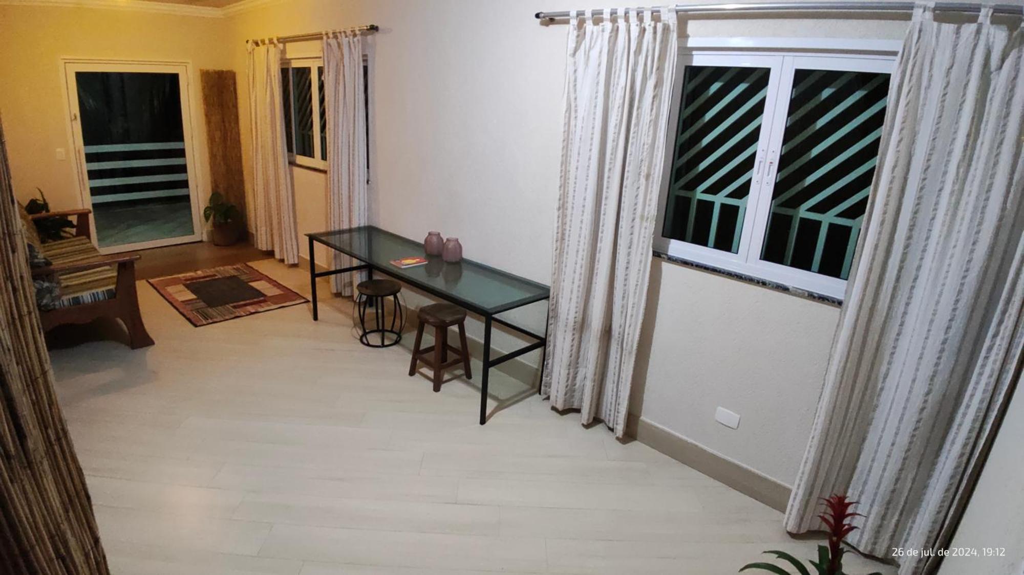 Quarto Serra Casamar Hospedagem Bertioga Esterno foto